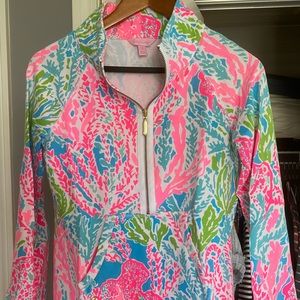 Lilly Pulitzer Lets Cha Cha Skipper Popover Sz S